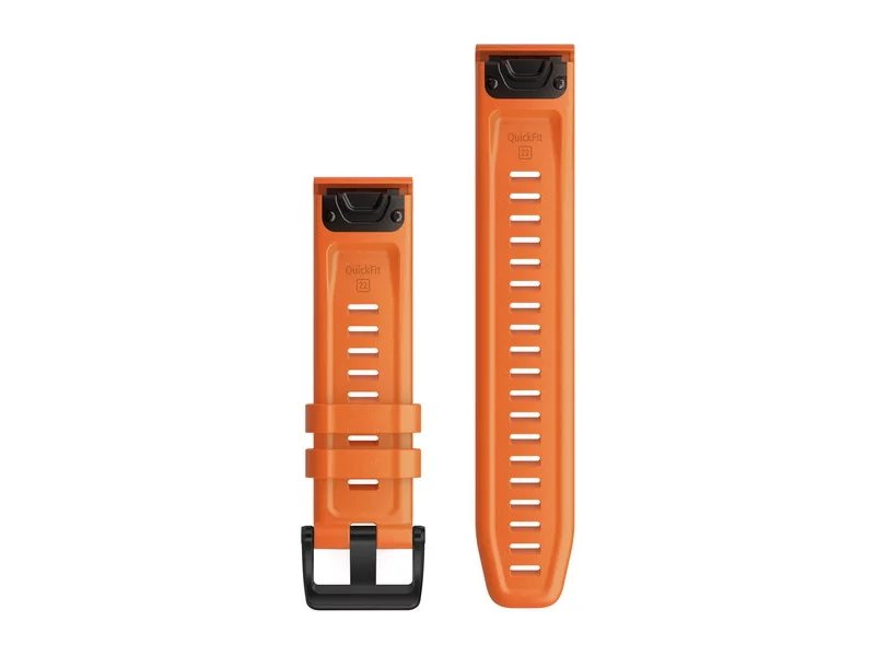 GARMIN QUICKFIT 22 EMBER ORANGE СИЛИКОНОВА КАИШКА 1