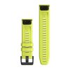 Garmin QuickFit 22 жълта силиконова каишка 1
