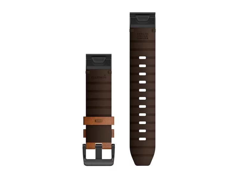 GARMIN QUICKFIT 22 CHESTNUT КОЖЕНА КАИШКА 1