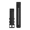 Garmin QuickFit 20 черна найлонова каишка с черна закопчалка 1