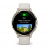 Garmin Venu 3S Soft Gold безел с Ivory корпус и силиконова каишка 3
