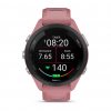 Garmin Forerunner 265S Black безел с Light Pink корпус и Light Pink/Powder Grey силиконова каишка 1