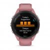 Garmin Forerunner 265S Black безел с Light Pink корпус и Light Pink/Powder Grey силиконова каишка 3