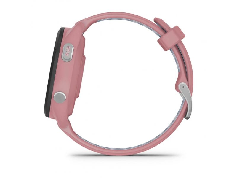 GARMIN FORERUNNER 265S BLACK БЕЗЕЛ С LIGHT PINK КОРПУС И LIGHT PINK/POWDER GREY СИЛИКОНОВА КАИШКА 7