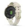 Garmin Lily 2 Active Lunar Gold с Bone силиконова каишка 7