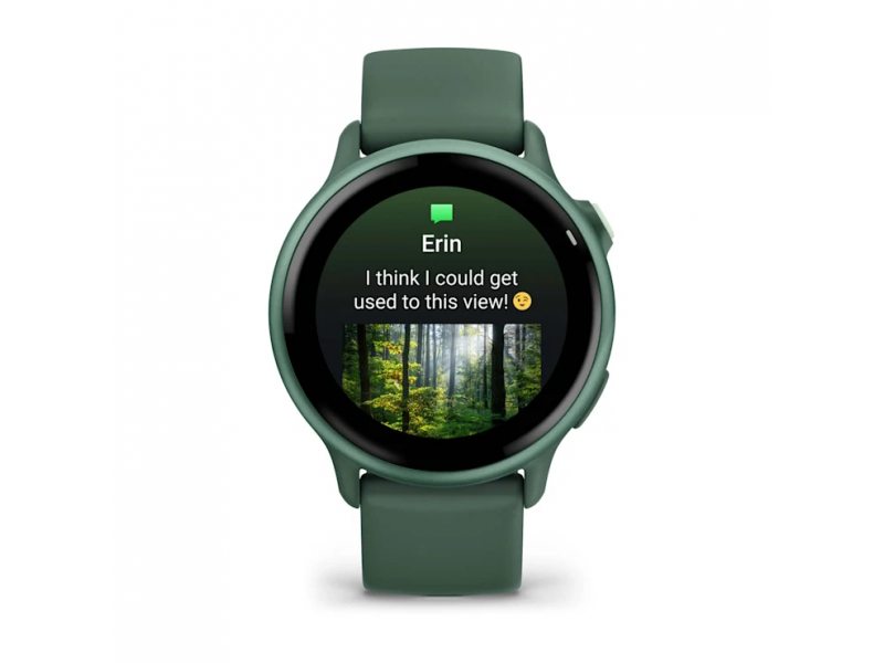 GARMIN VIVOACTIVE 6 METALLIC JASPER GREEN С JASPER GREEN КАИШКА 1