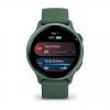 Garmin Vivoactive 6 Metallic Jasper Green с Jasper Green каишка 3
