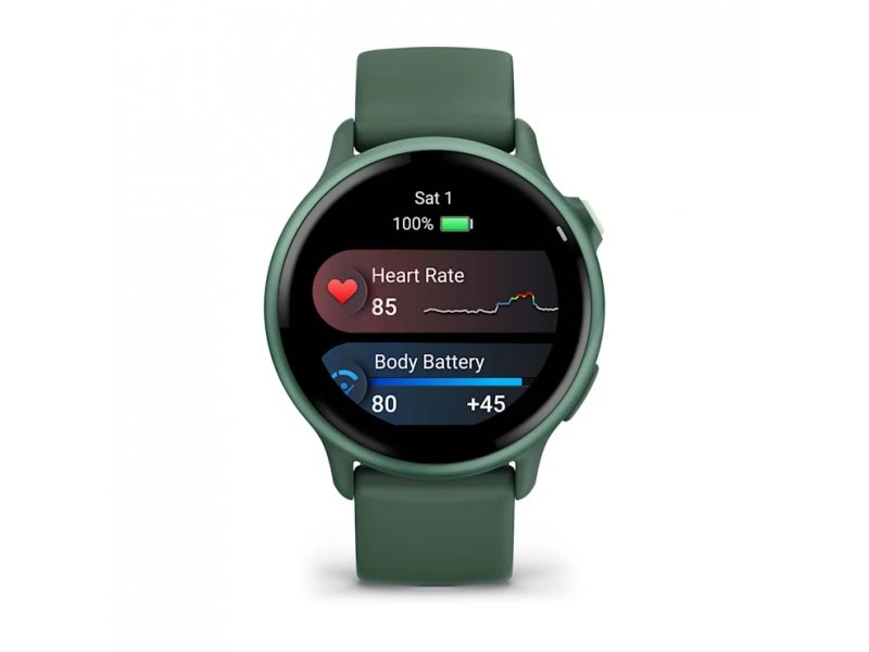 GARMIN VIVOACTIVE 6 METALLIC JASPER GREEN С JASPER GREEN КАИШКА 3