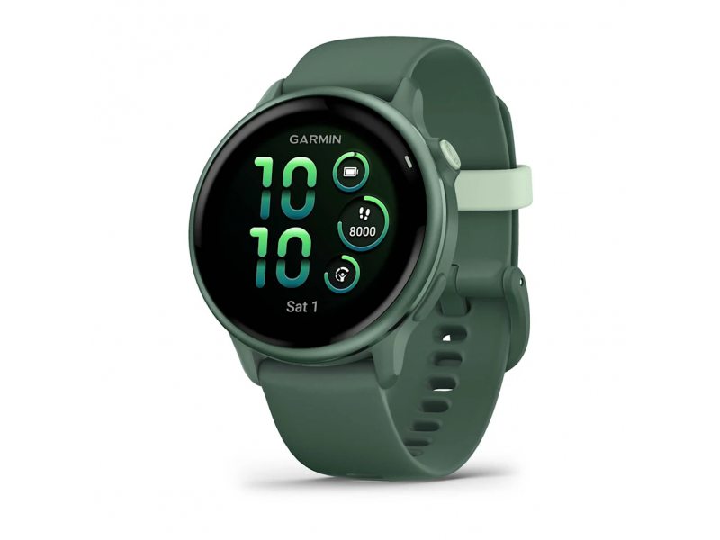 GARMIN VIVOACTIVE 6 METALLIC JASPER GREEN С JASPER GREEN КАИШКА
