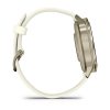 Garmin Venu 4 41мм Lunar Gold с Bone силиконова каишка 5