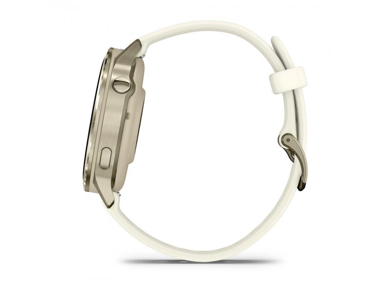 GARMIN VENU 4 41ММ LUNAR GOLD С BONE СИЛИКОНОВА КАИШКА 6