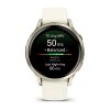 Garmin Venu 4 41мм Lunar Gold с Bone силиконова каишка 8