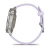 Garmin Venu 4 41мм Silver с Periwinkle силиконова каишка 8
