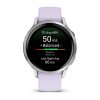 Garmin Venu 4 41мм Silver с Periwinkle силиконова каишка 7