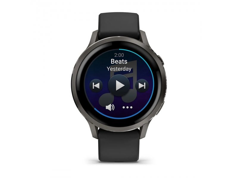 GARMIN VENU 4 41ММ SLATE С BLACK СИЛИКОНОВА КАИШКА 3