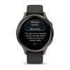 Garmin Venu 4 41мм Slate с Black силиконова каишка 8