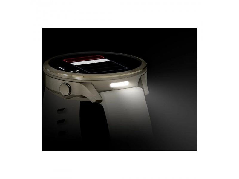 GARMIN VENU 4 41ММ LUNAR GOLD С LIGHT SAND КОЖЕНА КАИШКА 2
