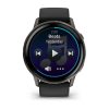 Garmin Venu 4 45мм Slate с Black силиконова каишка 2