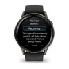 Garmin Venu 4 45мм Slate с Black силиконова каишка 5