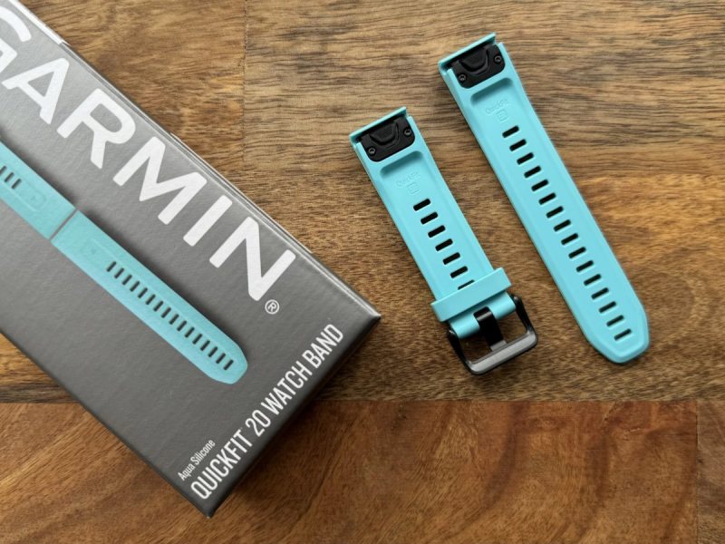 GARMIN QUICKFIT 20 AQUA СИЛИКОНОВА КАИШКА 2