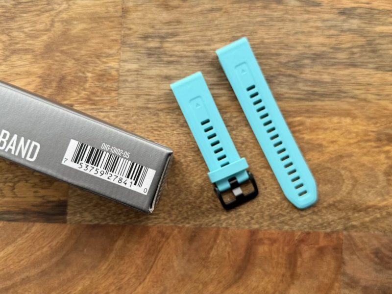 GARMIN QUICKFIT 20 AQUA СИЛИКОНОВА КАИШКА 1