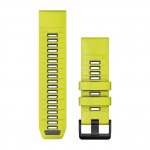 Garmin QuickFit 26 Amp Yellow/Graphite силиконова каишка