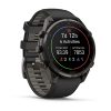 Garmin Fenix 9 Pro 47mm Carbon Gray DLC Titanium с Black/Pebble Grey силиконова каишка 2