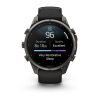 Garmin Fenix 9 Pro 47mm Carbon Gray DLC Titanium с Black/Pebble Grey силиконова каишка 5