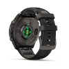 Garmin Fenix 9 Pro 47mm Carbon Gray DLC Titanium с Black/Pebble Grey силиконова каишка 3