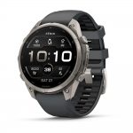 Garmin Fenix 9 Pro 47mm Titanium с Graphite/Black силиконова каишка