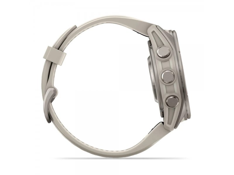 GARMIN FENIX 9 43MM TITANIUM С FOG GREY СИЛИКОНОВА КАИШКА 1
