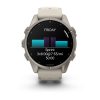 Garmin Fenix 9 43mm Titanium с Fog Grey силиконова каишка 3