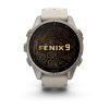 Garmin Fenix 9 43mm Titanium с Fog Grey силиконова каишка 5