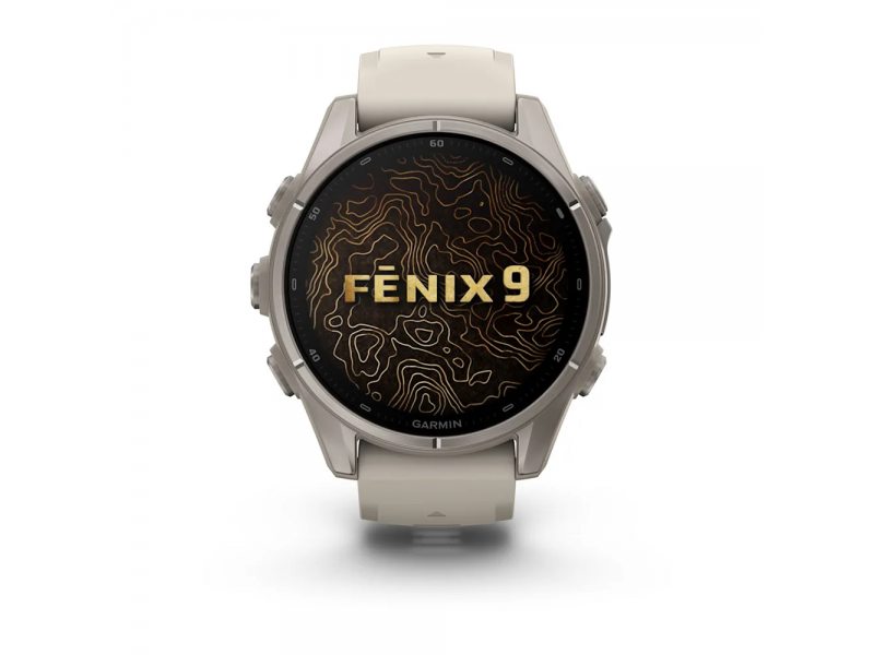GARMIN FENIX 9 43MM TITANIUM С FOG GREY СИЛИКОНОВА КАИШКА 5