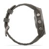 Garmin Fenix 9 47mm Titanium с Pebble Grey силиконова каишка 5