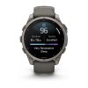 Garmin Fenix 9 47mm Titanium с Pebble Grey силиконова каишка 4