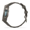 Garmin Fenix 9 47mm Titanium с Pebble Grey силиконова каишка 6