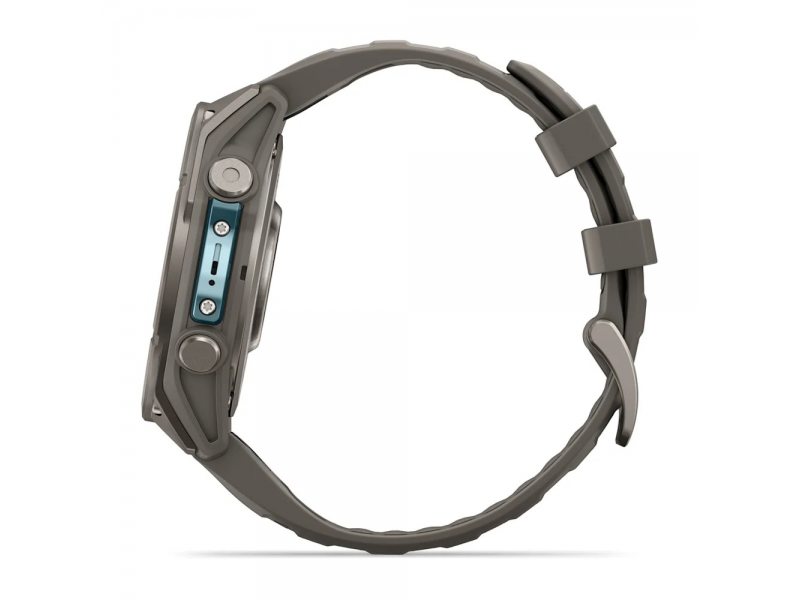 GARMIN FENIX 9 47MM TITANIUM С PEBBLE GREY СИЛИКОНОВА КАИШКА 6