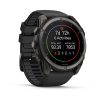 Garmin Fenix 9 51mm Carbon Grey DLC Titanium с Black силиконова каишка 3