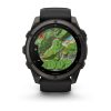 Garmin Fenix 9 51mm Carbon Grey DLC Titanium с Black силиконова каишка 2