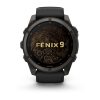 Garmin Fenix 9 51mm Carbon Grey DLC Titanium с Black силиконова каишка 4