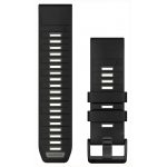 QuickFit 26 Black/Pebble Gray силиконова каишка